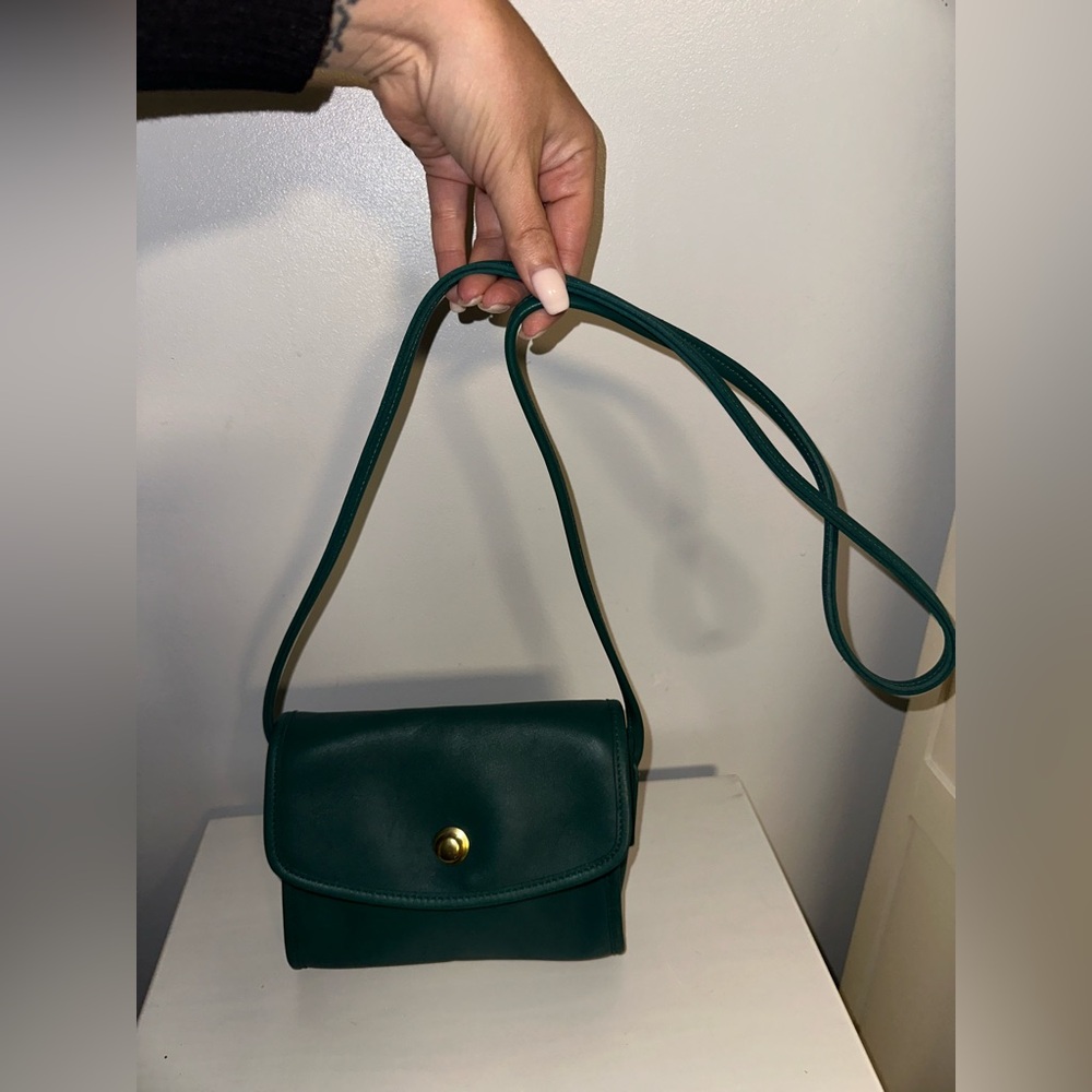 Vintage Coach Chrystie in Jade!